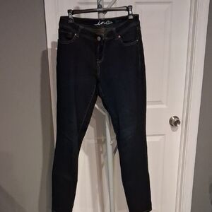 INC International Concepts Dark Blue Skinny Jeans